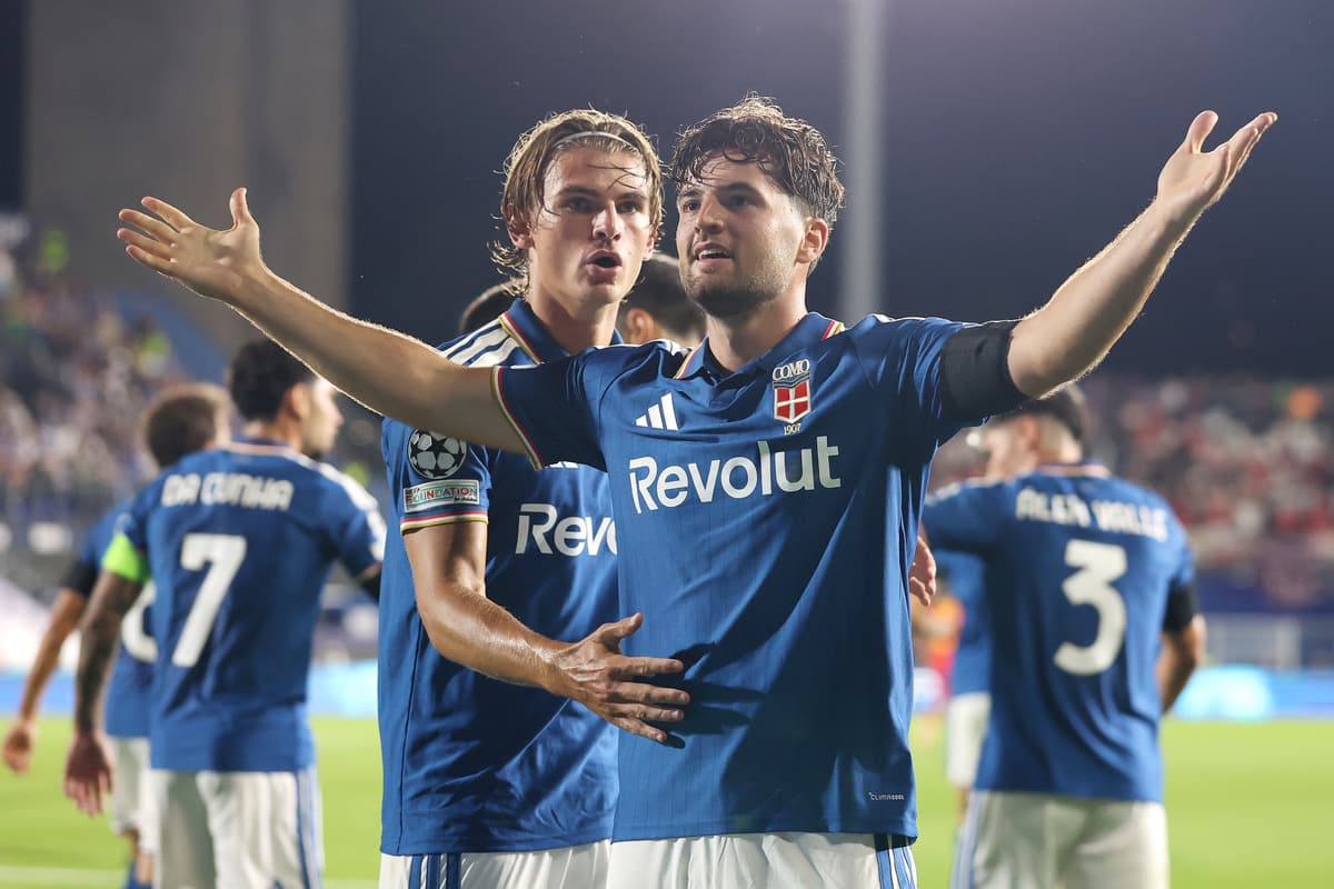 Video: Baturina scores Como’s first ever goal in the Champions League