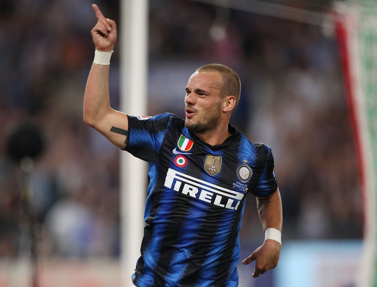 Sneijder: ‘Inter can send Real Madrid message, but only one player in Treble team’