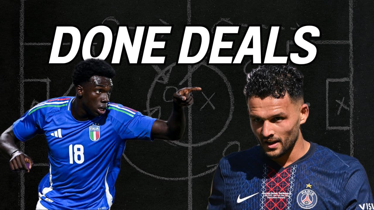 Transfer round-up: Juventus done deal, Palestra announcement, Tonali close to Tottenham