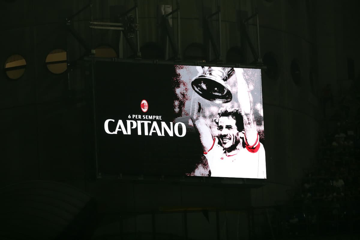 Juventus fans pay tribute to Baresi ahead of Milan match: ‘With infinite respect’