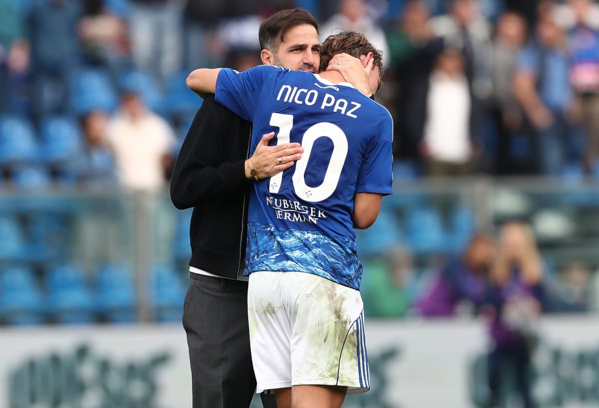 Fabregas: ‘Como season might be over for Nico Paz’