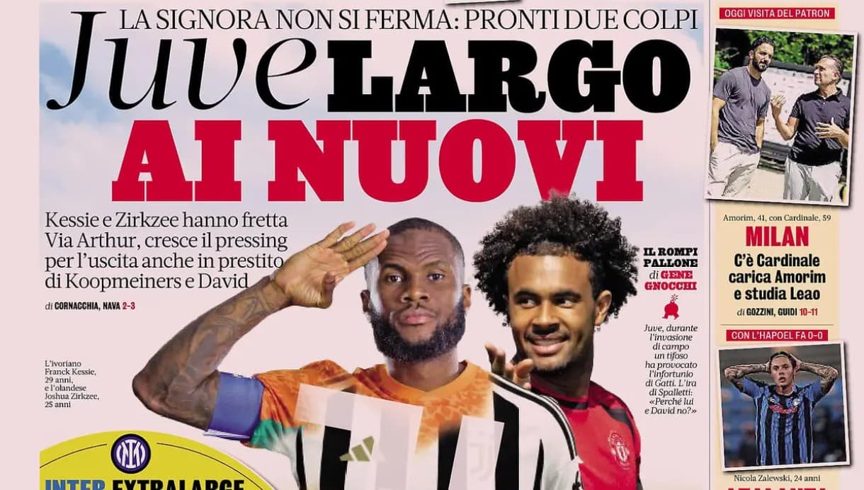 Today’s Papers – More new Juventus signings, Napoli step forward for Gabriel Jesus