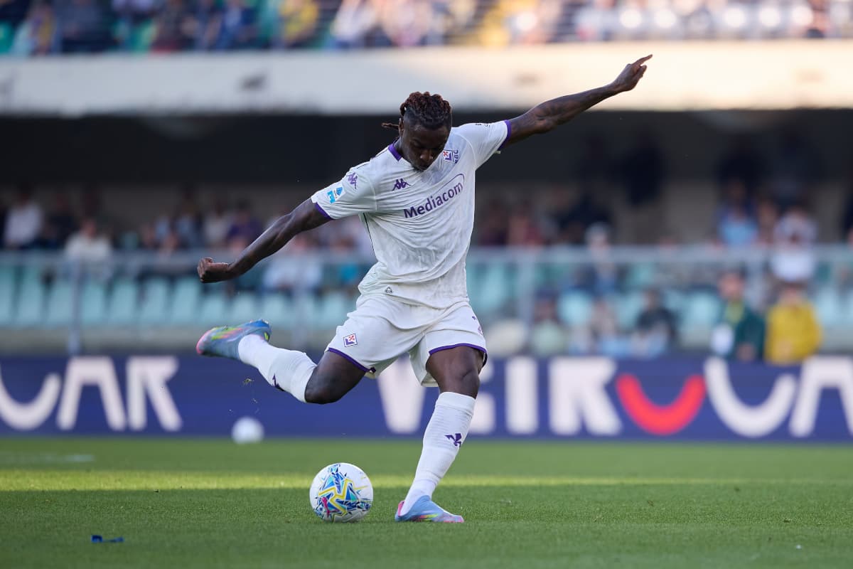 Como table improved €40m offer for Fiorentina forward Kean