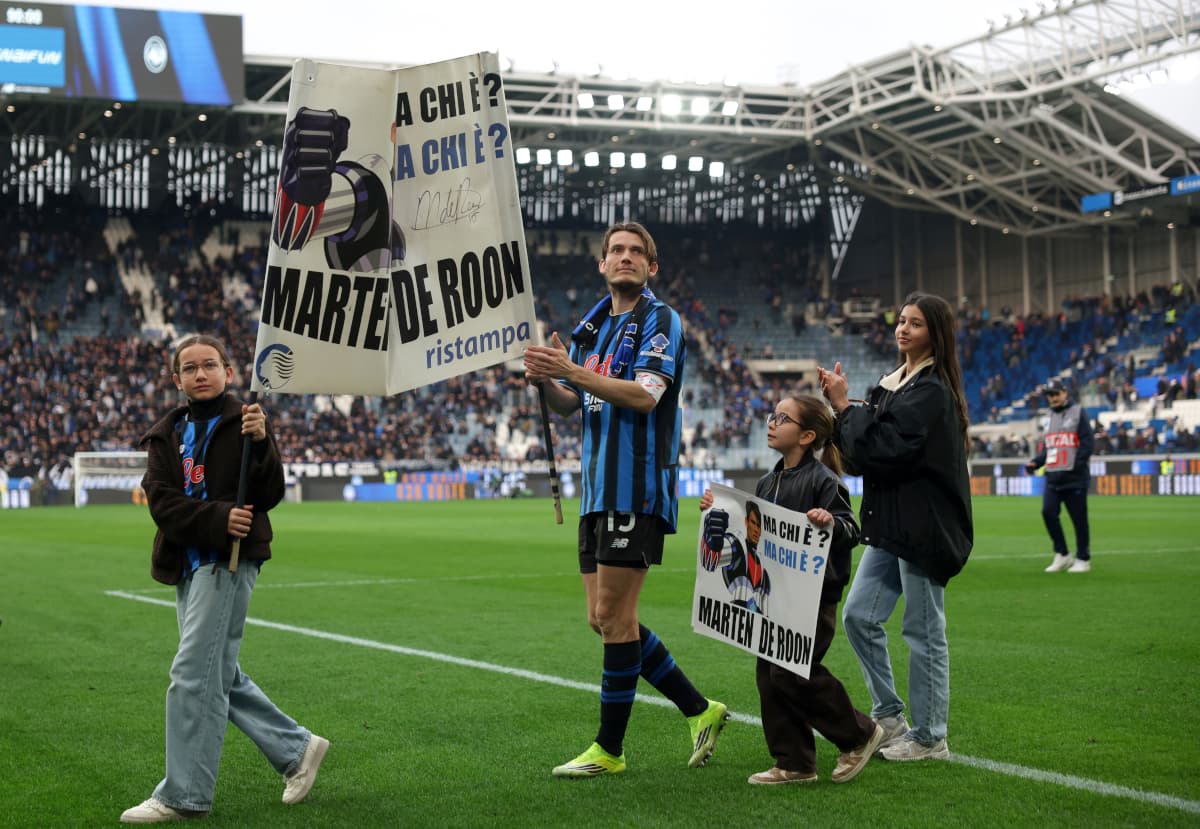 Video: De Roon arrives to complete Roma transfer