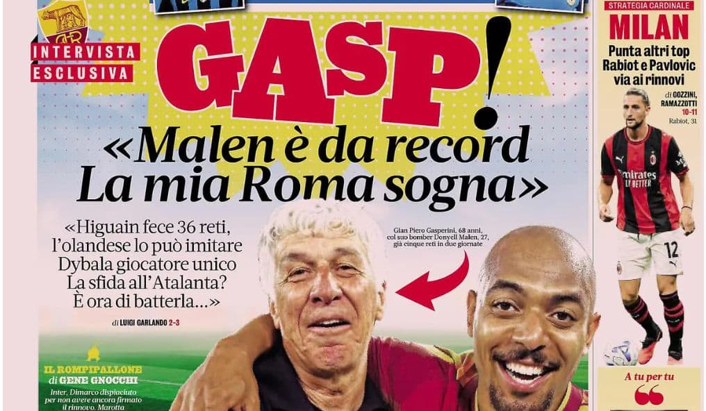 Today’s Papers – Gasp hopes for Malen’s record, Milan focus on top renewals