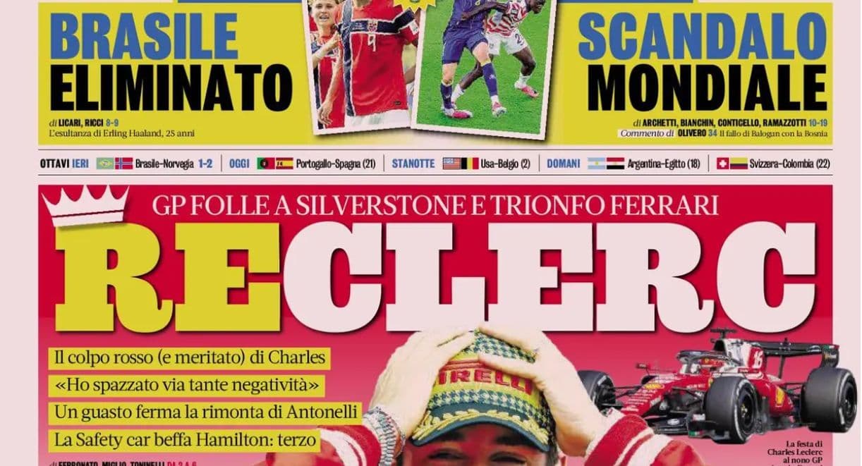 Today’s Papers – Ancelotti eliminated, Balogun’s World Cup scandal