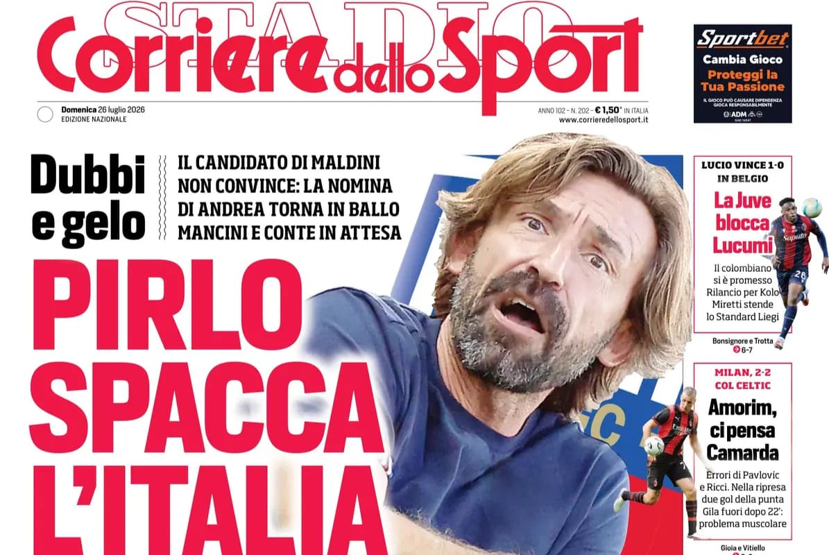 Today’s Papers: Fonbet row halts Pirlo coronation, Spalletti eyes Kolo Muani