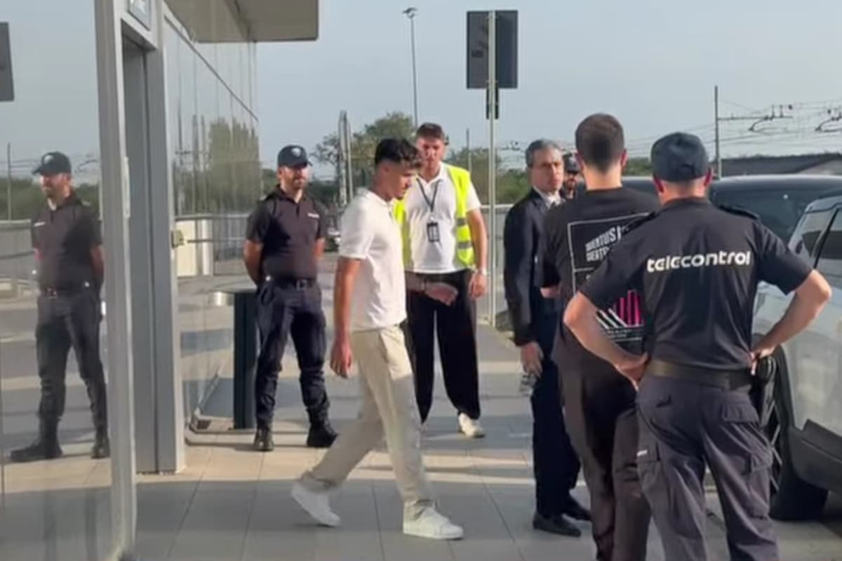 Video: Alajbegovic arrives for Juventus, medical on Sunday