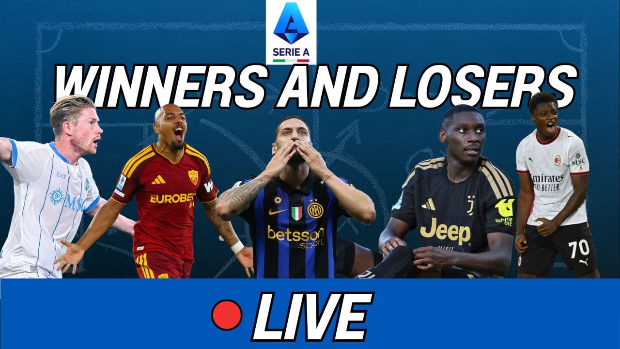Live Serie A Round 1 Review: Juventus win overshadowed, dominant Roma, good Italy news