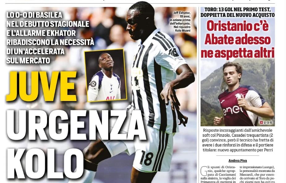 Today’s Papers – Messi vs. Yamal, Juventus’ striker priority