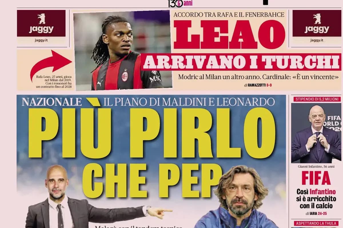 Today’s Papers: Maldini talks Guardiola and Ancelotti, Inter all in for Romero,