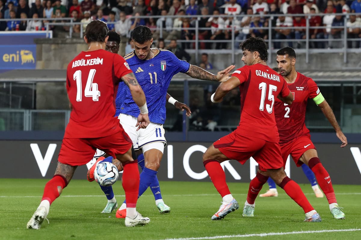 Nations League highlights: Italy 3-1 Turkiye