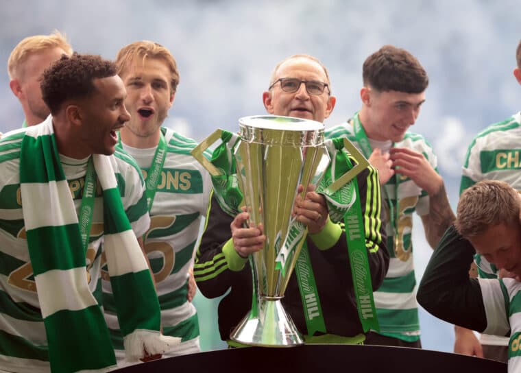 Celtic appoint Martin O’Neill as permanent manager after title-winning campaign