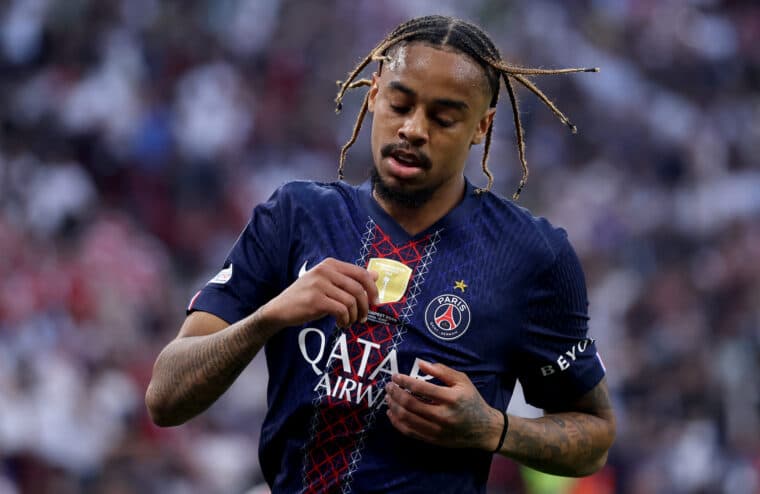Liverpool dismiss reports they submitted €115m bid for PSG forward Bradley Barcola