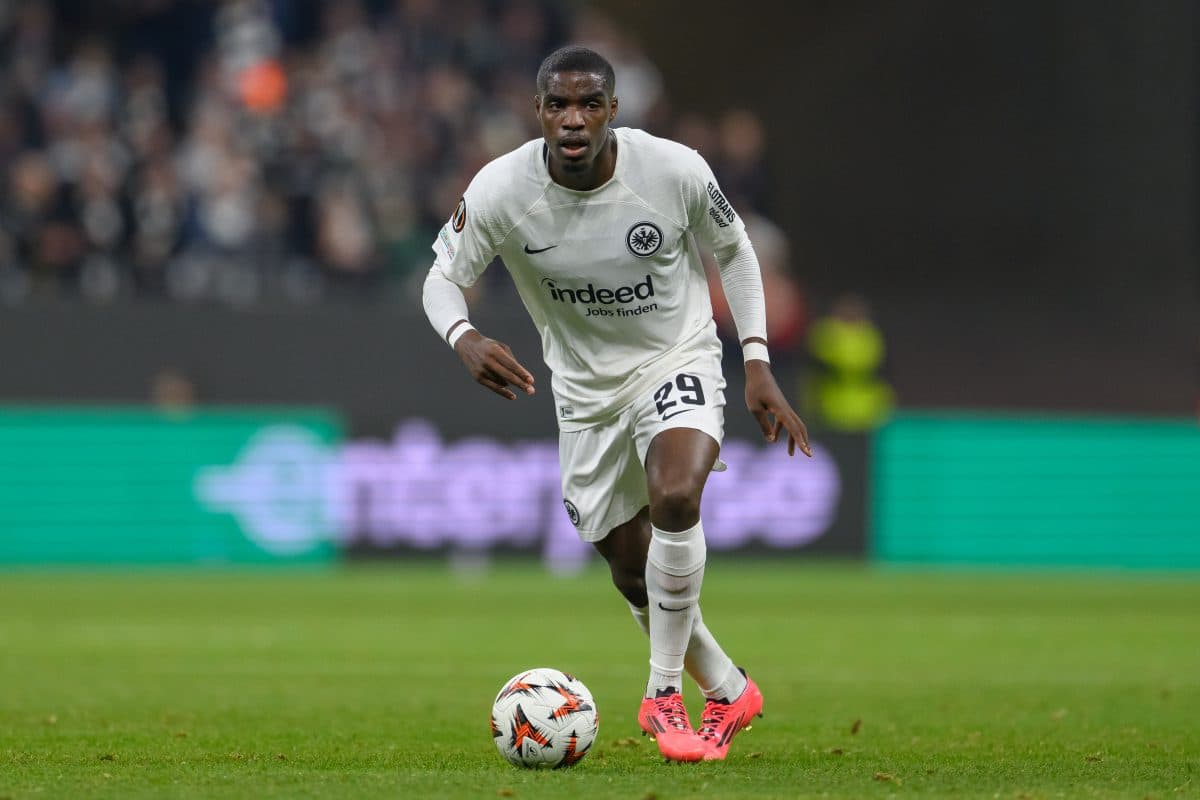 Nice to beat Celtic to sign Eintracht Frankfurt full-back Niels Nkounkou