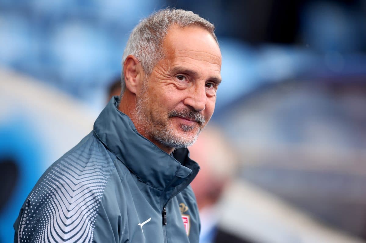 Former Monaco manager Adi Hutter and former PSG manager Christophe Galtier feature on Marseille’s managerial shortlist