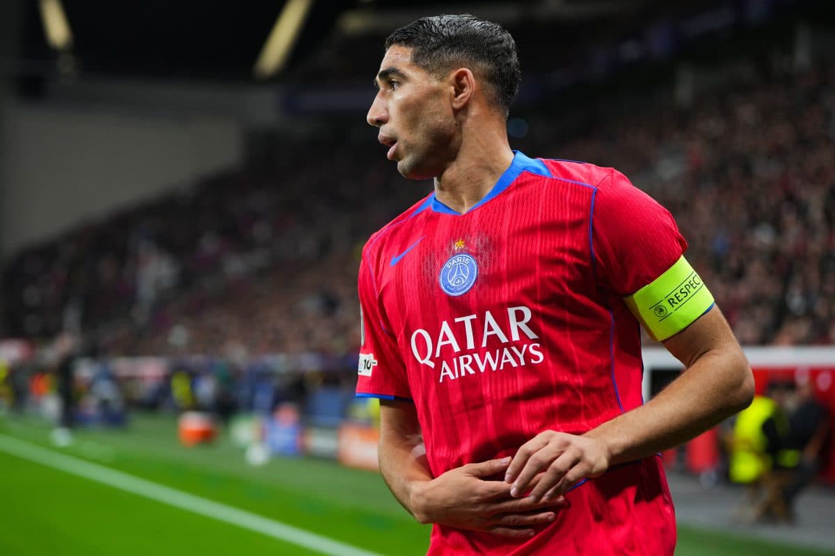PSG’s Achraf Hakimi unable to start against Arsenal?