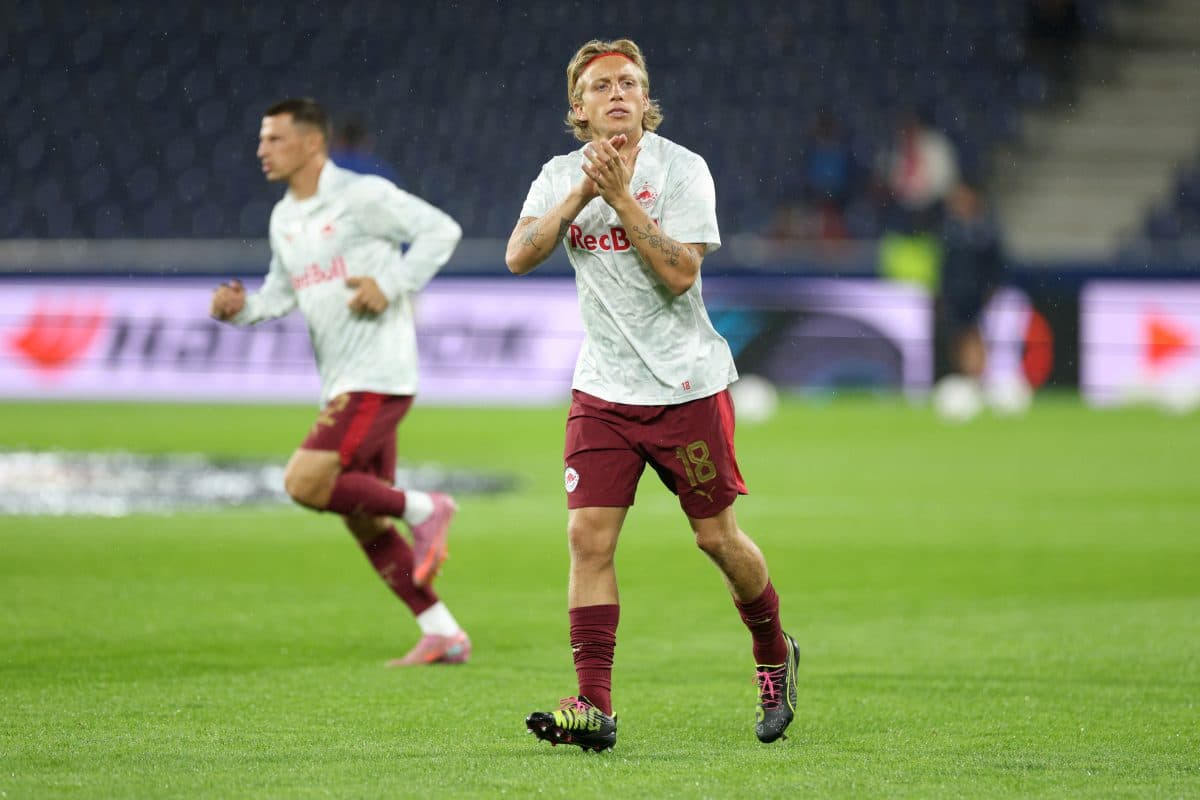 Official | Mads Bidstrup joins Lyon from RB Salzburg