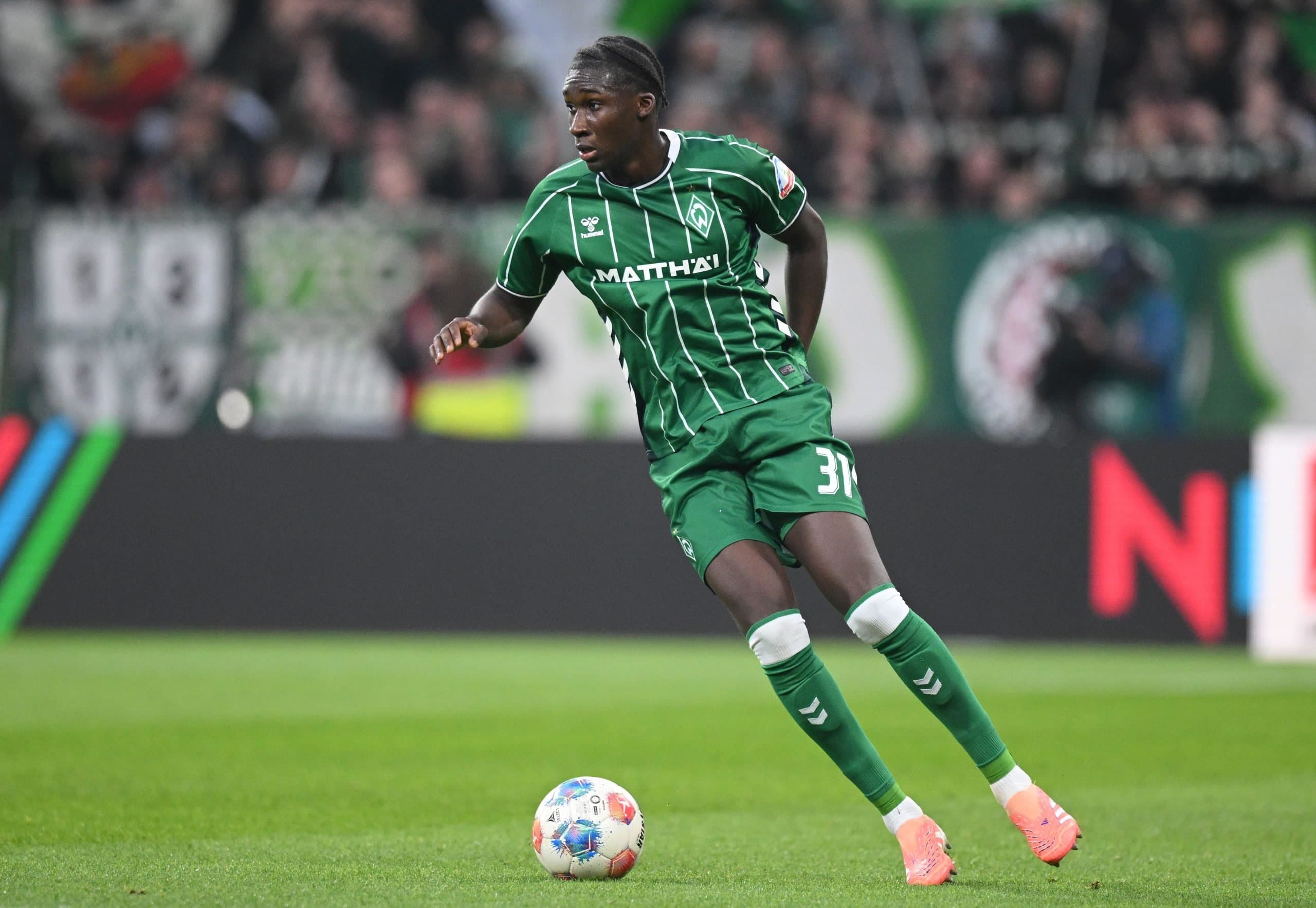 Werder Bremen now prepared to accept €25m for German defensive talent Karim Coulibaly