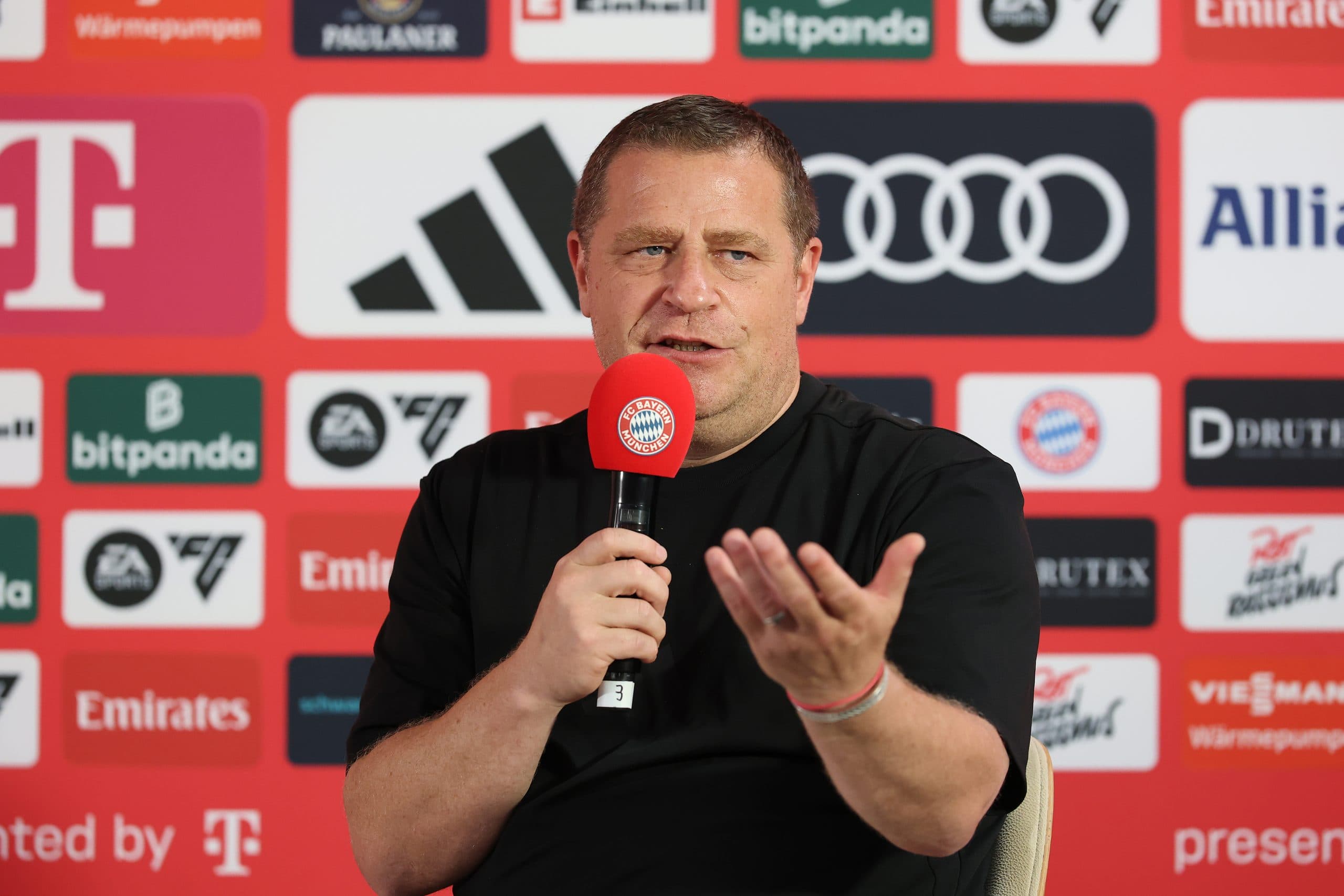Bayern Munich’s Max Eberl calls FIFA investor plan “shameful and repulsive.”