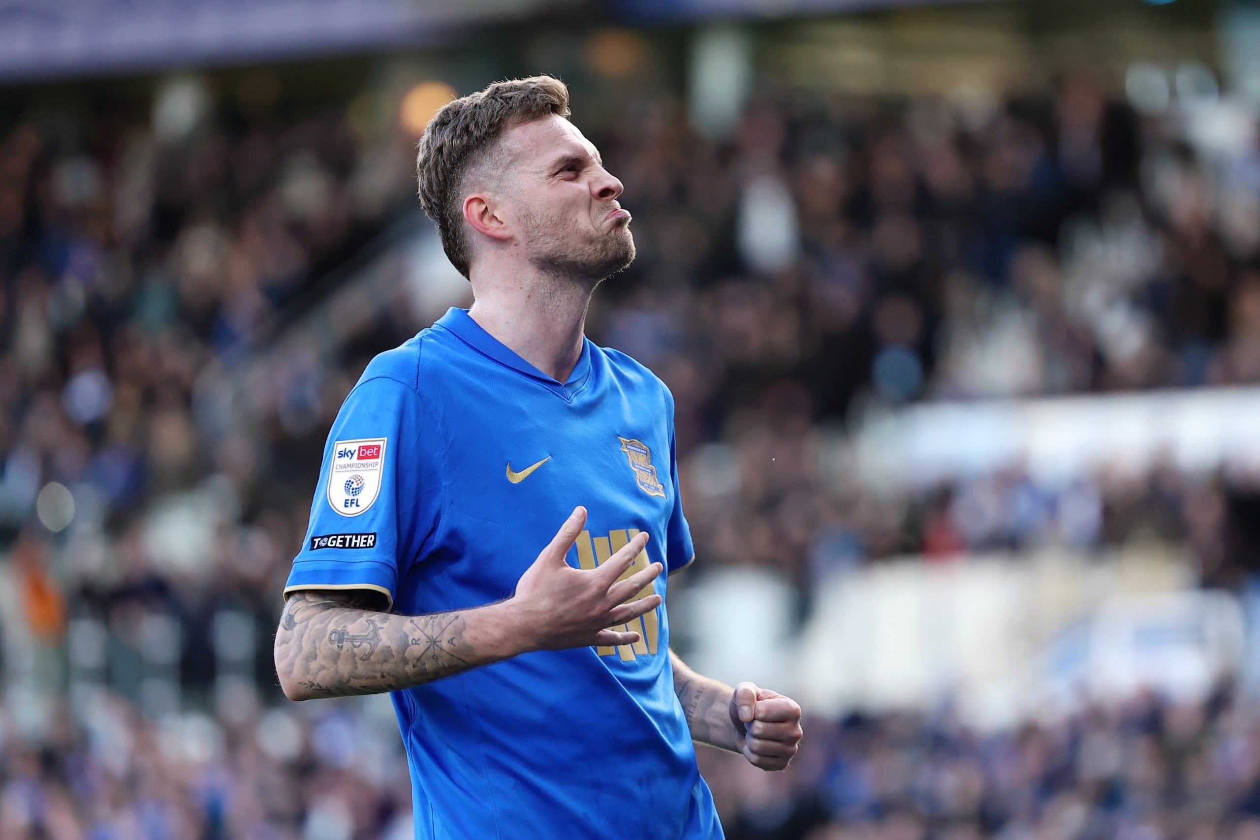 Birmingham City’s Marvin Ducksch is attracting interest from the Bundesliga
