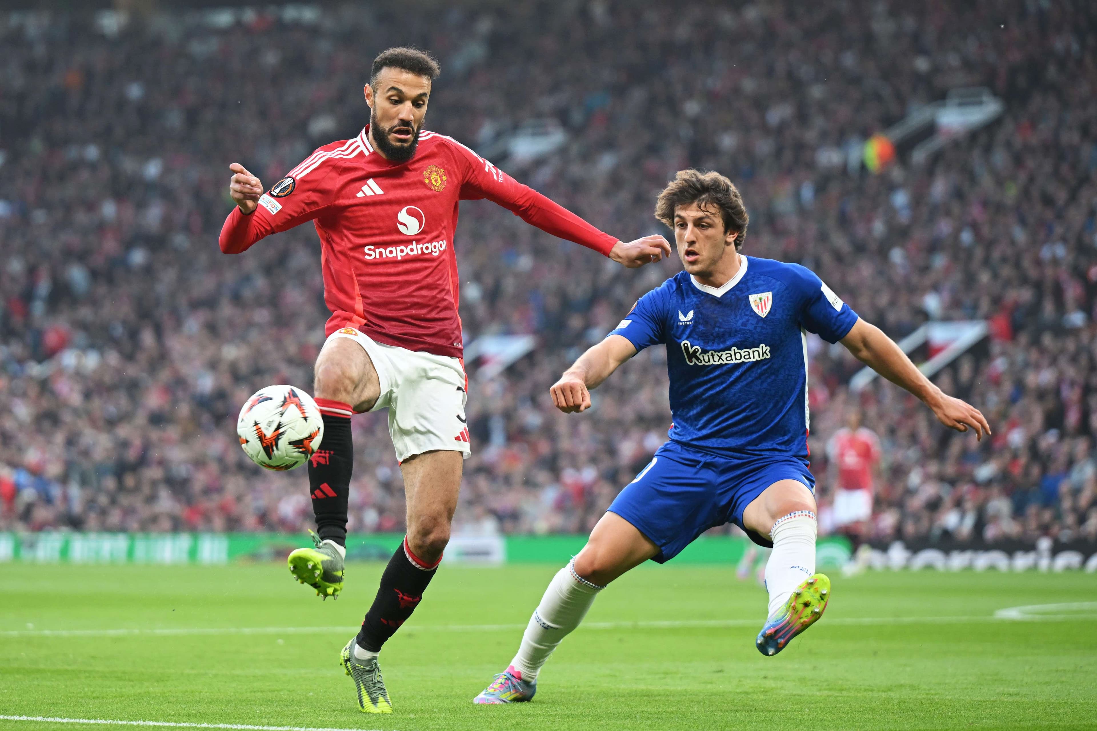 Manchester United yet to open to Noussair Mazraoui exit, Milan interested