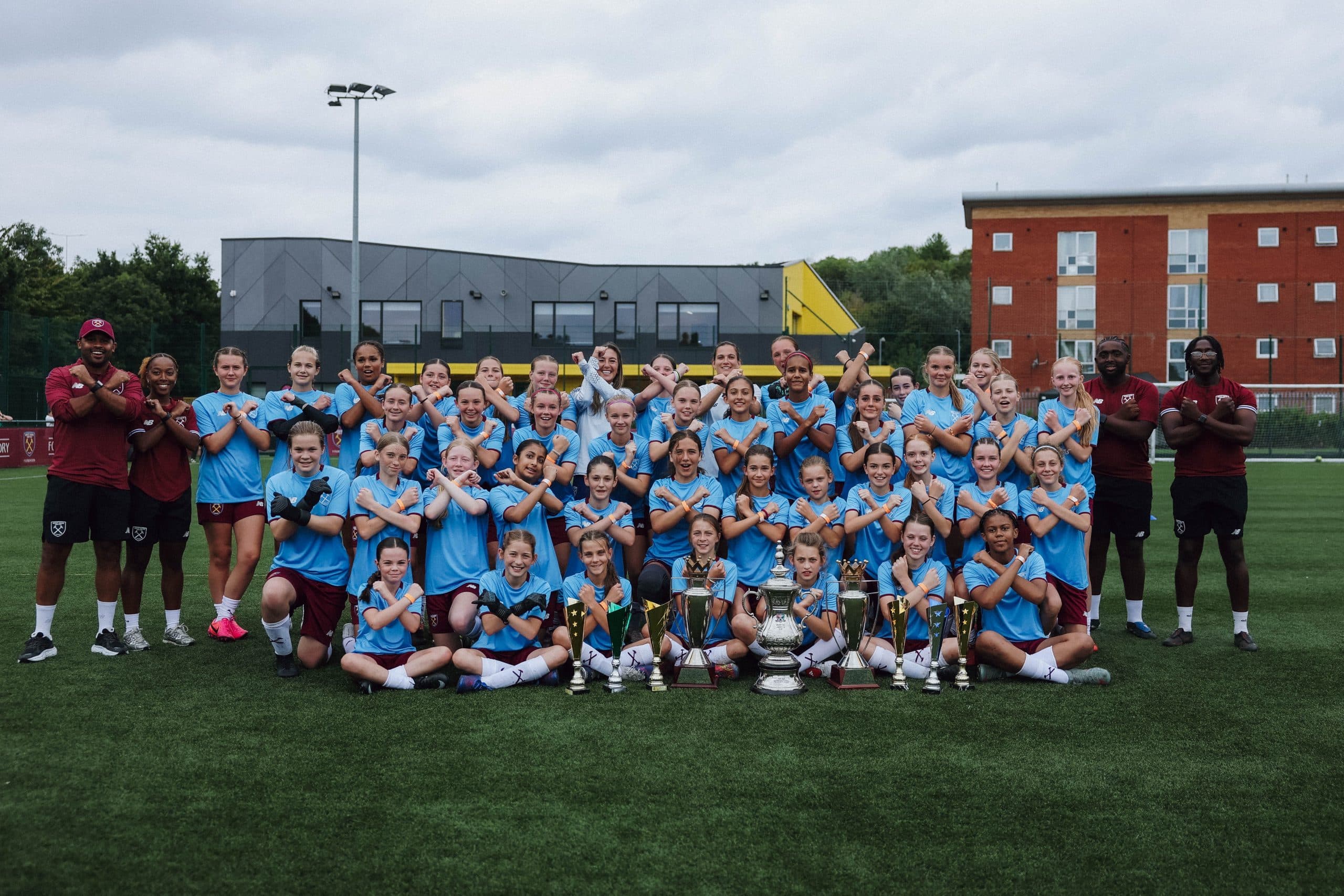 West Ham Female Player Pathway celebrates historic season as Katie Zelem and Laia Codina inspire future stars