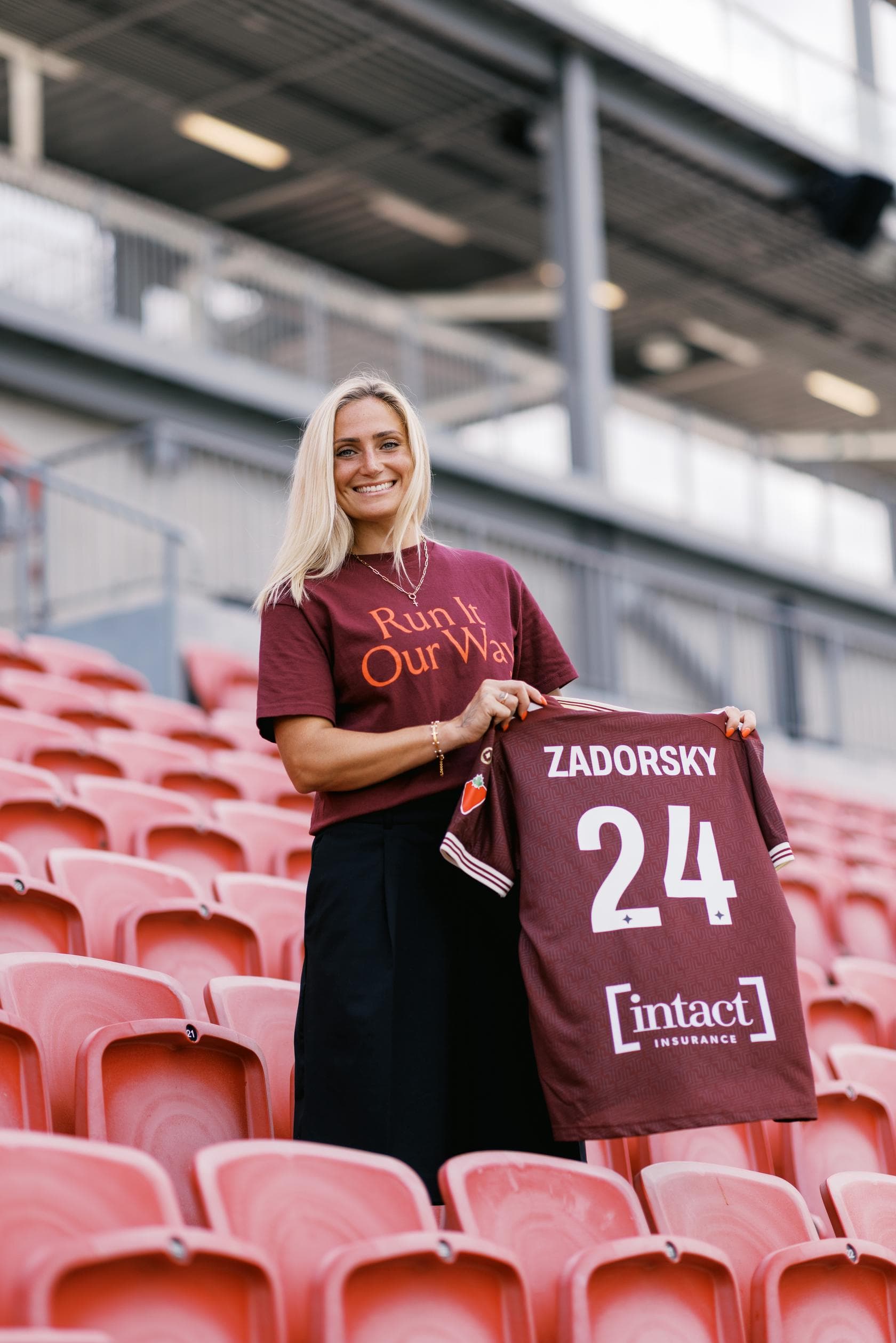 Homecoming Complete: Olympic Champion Shelina Zadorsky Joins AFC Toronto