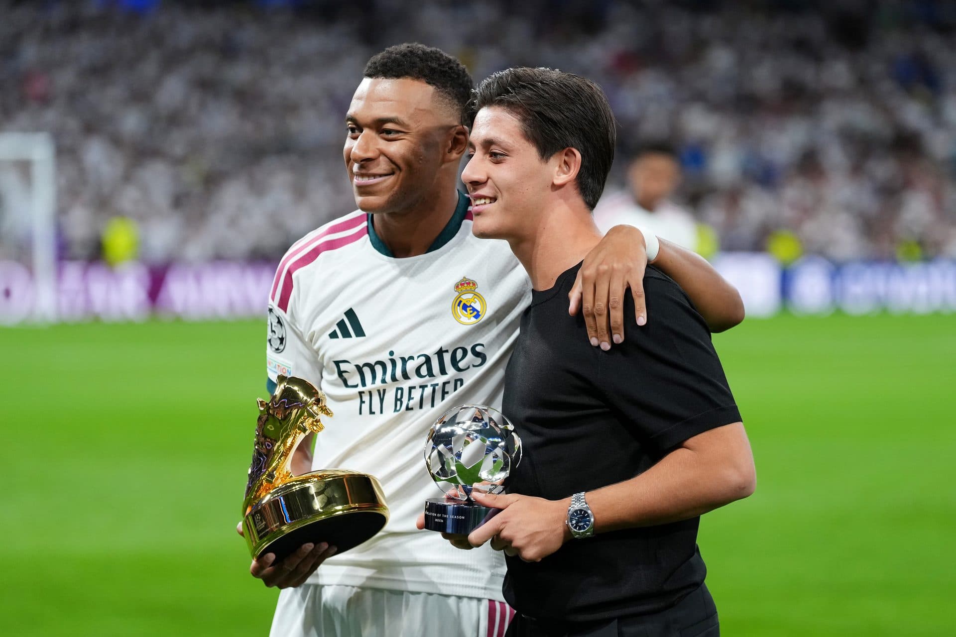 Kylian Mbappe matches Real Madrid icon’s Champions League goal tally after scoring vs Inter Milan