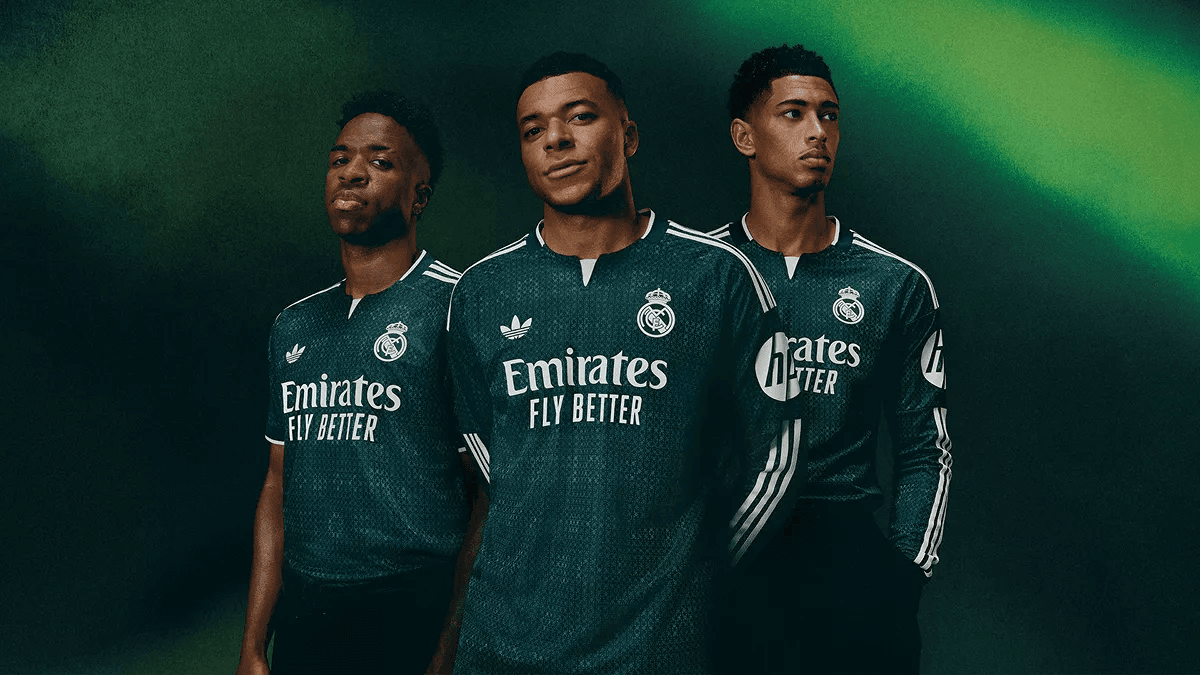 Real Madrid unveil new green away kit for the 2026-27 Season