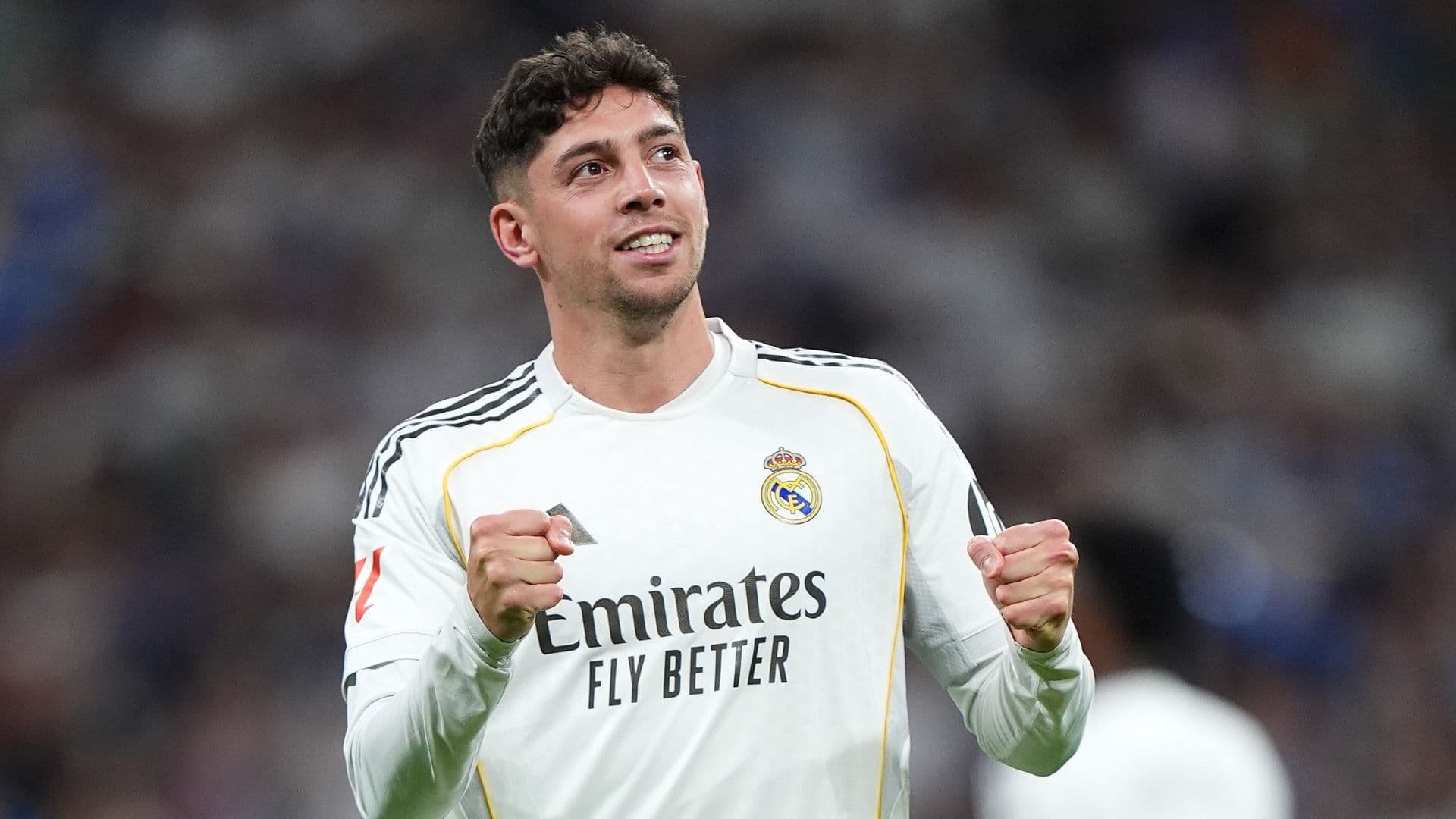 Federico Valverde reacts after reaching special Real Madrid milestone