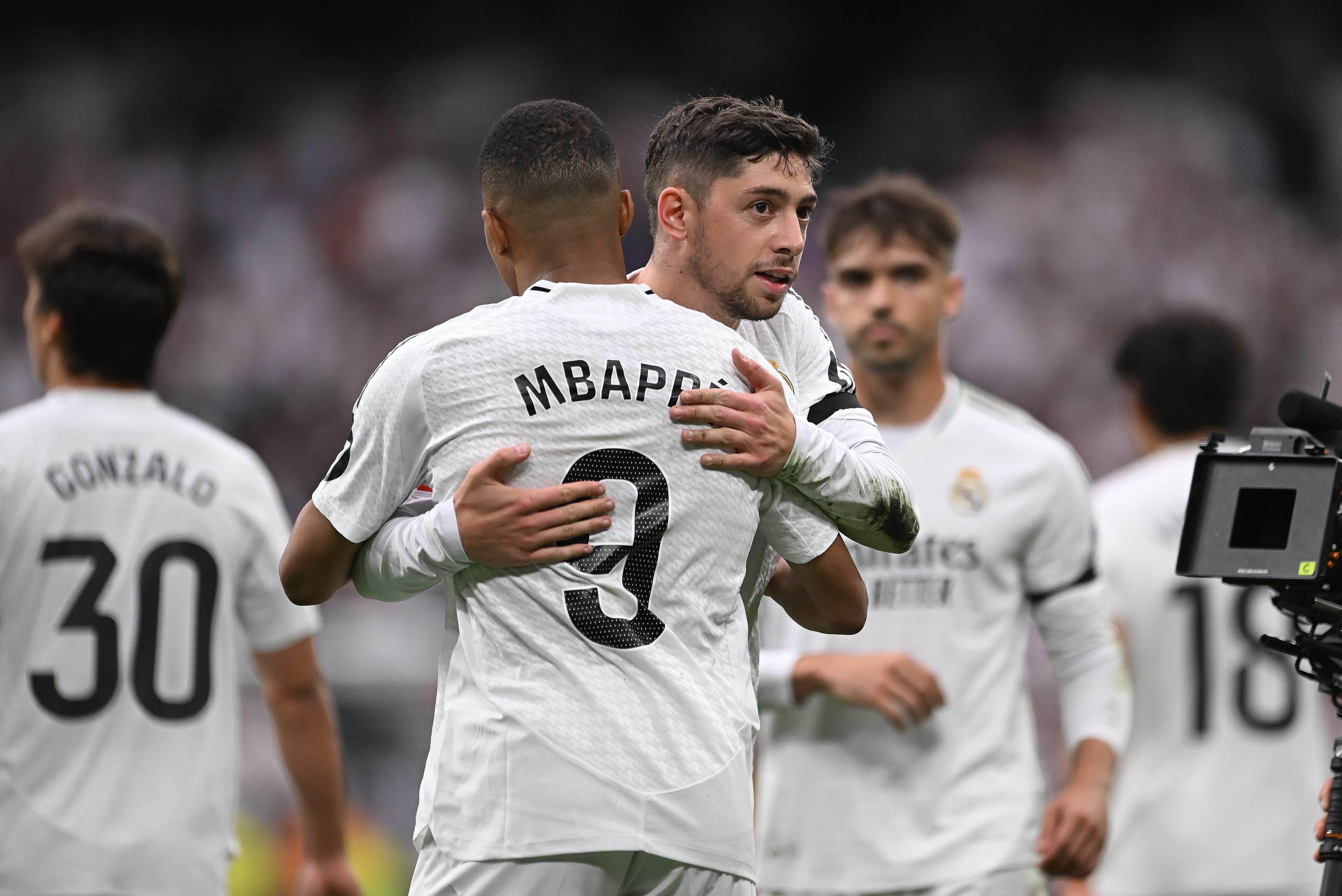 Federico Valverde talks up Kylian Mbappe after hat-trick in Real Sociedad victory – “We have to enjoy him”