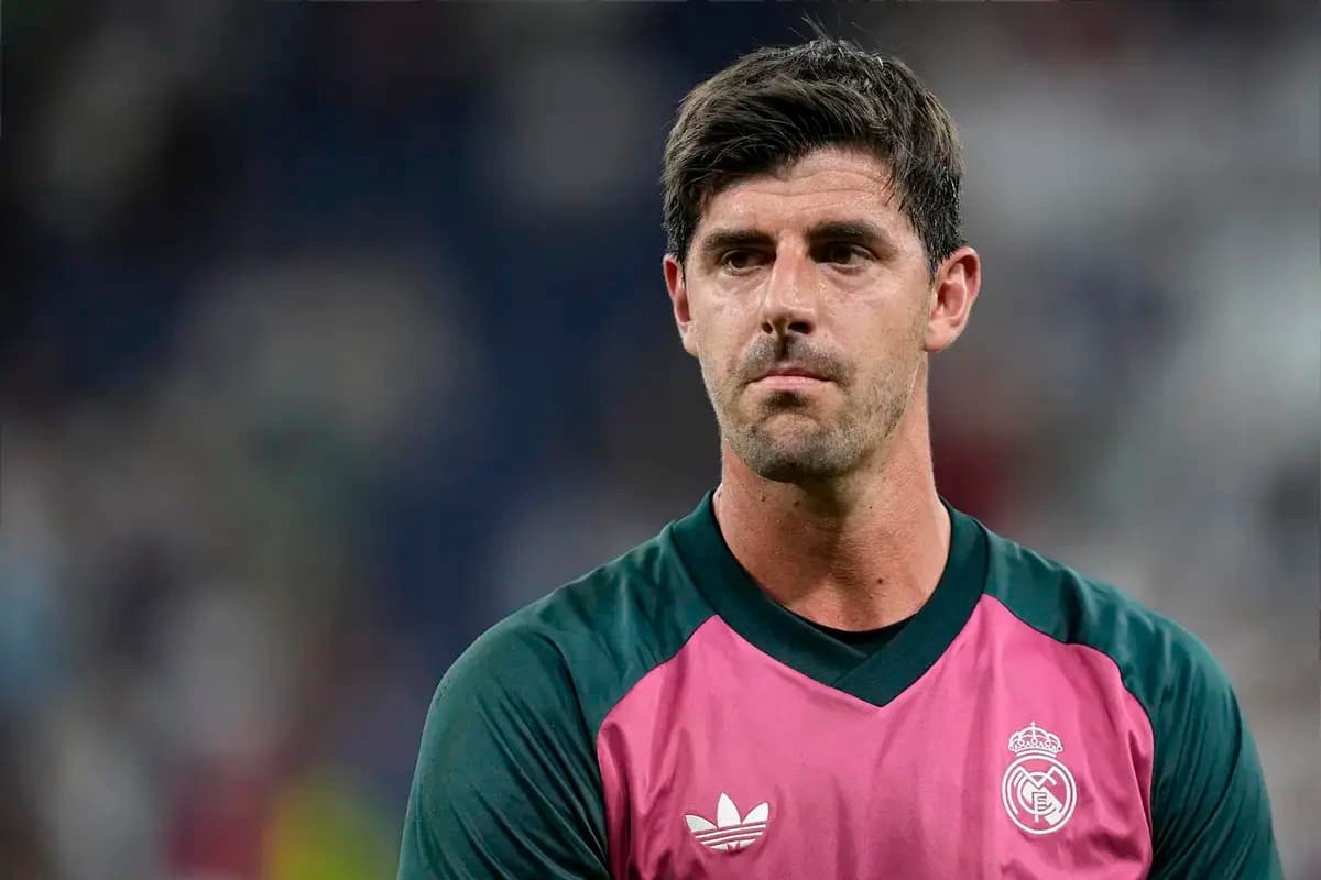 Courtois makes honest admission after helping Real Madrid win 4-0 over Malaga