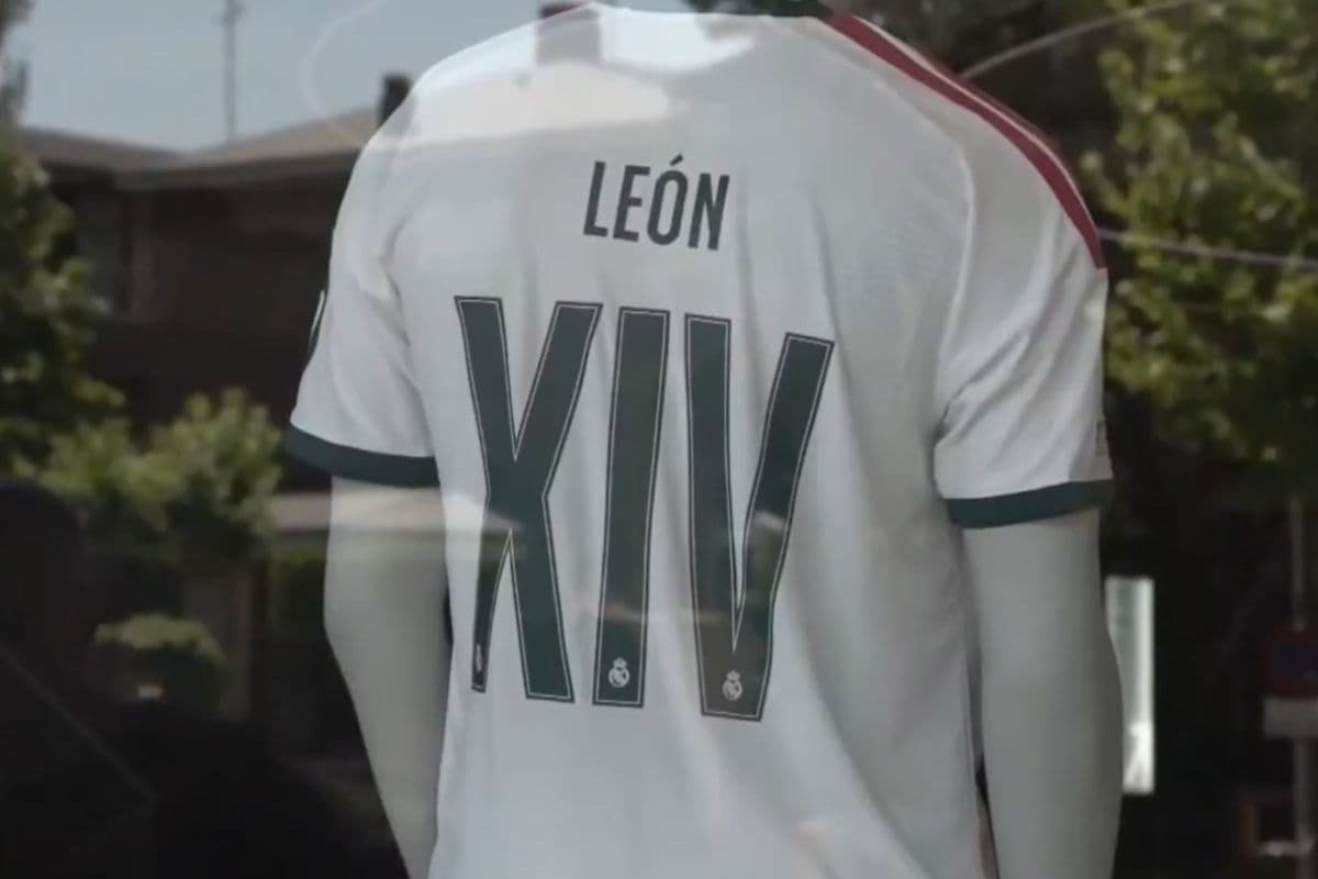 Real Madrid sell limited edition ‘Pope’ kit at €195 during visit to Spain