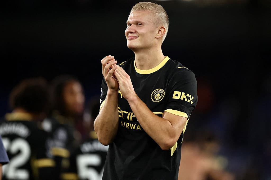📸 Haaland’s reaction to Enzo Fernández joining City