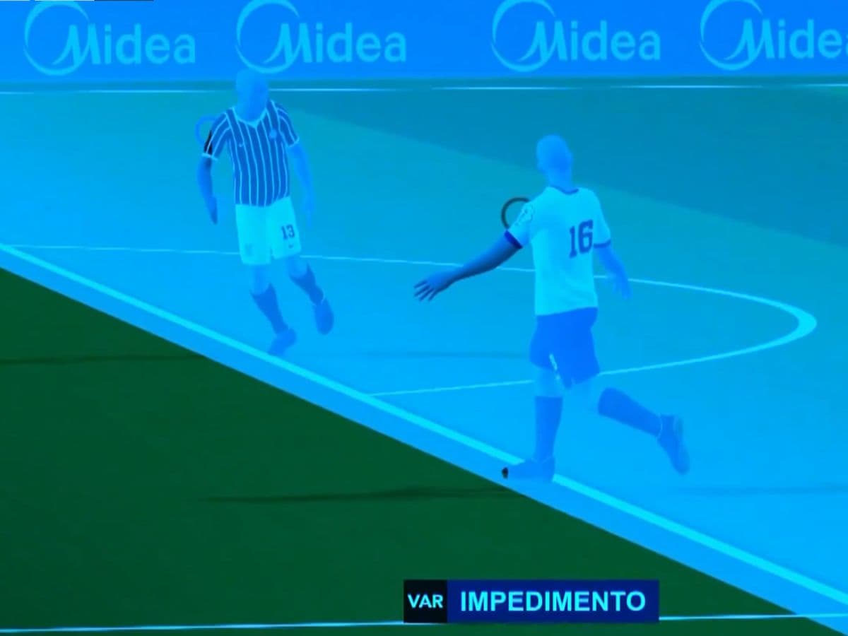 Brasileirão has first goal ruled out by semi-automated offside 📹