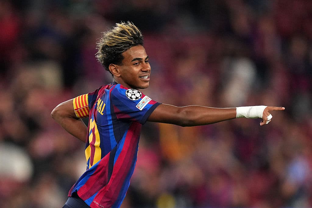💎 Lamine Yamal, Champions League's third-youngest free-kick scorer