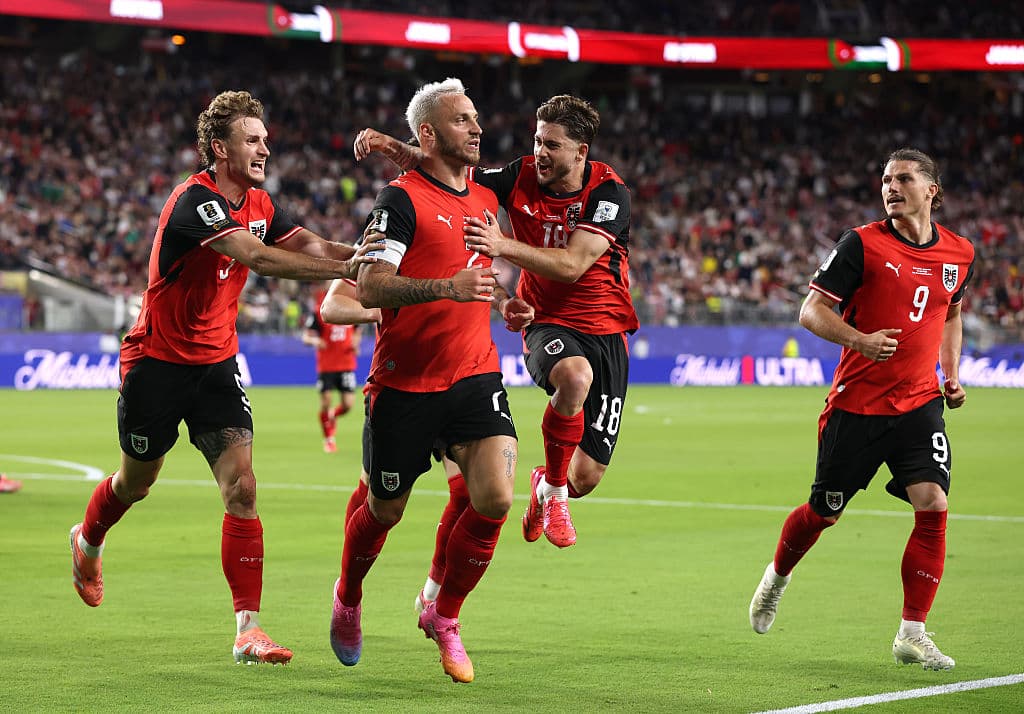 🎥 Arnautovic wins it for Austria 👏! Jordan, historic goal but beaten