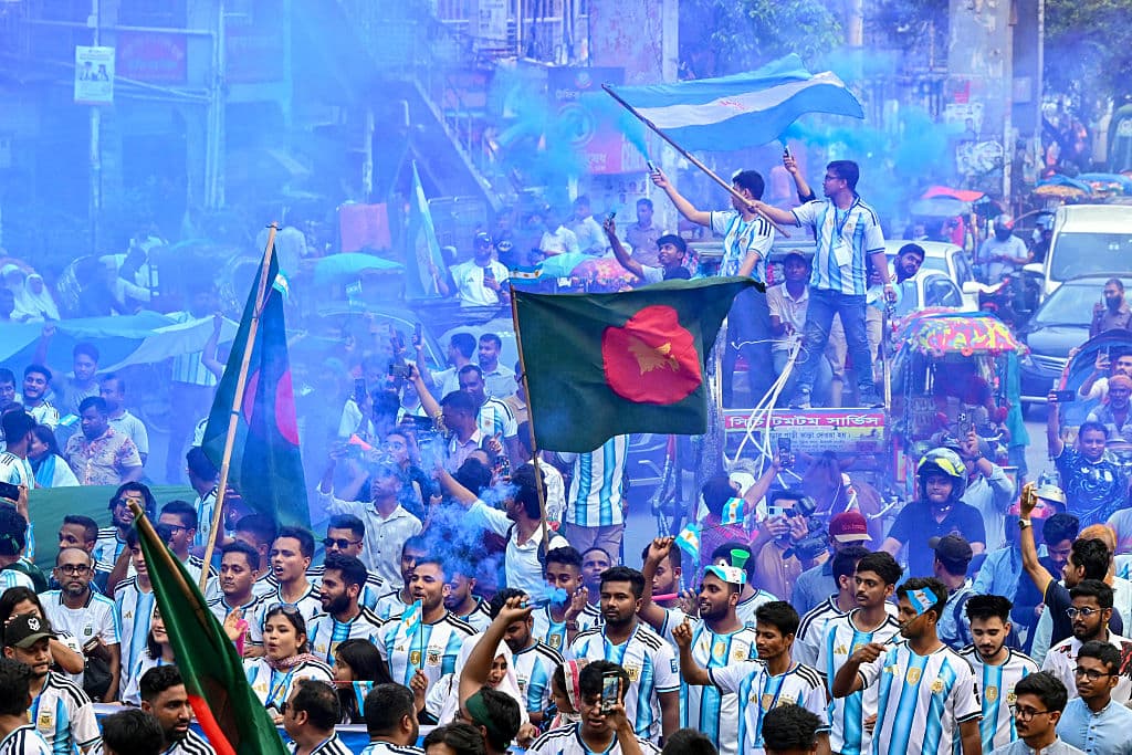 🥳Bangladesh is always there: celebrating Argentina qualifying