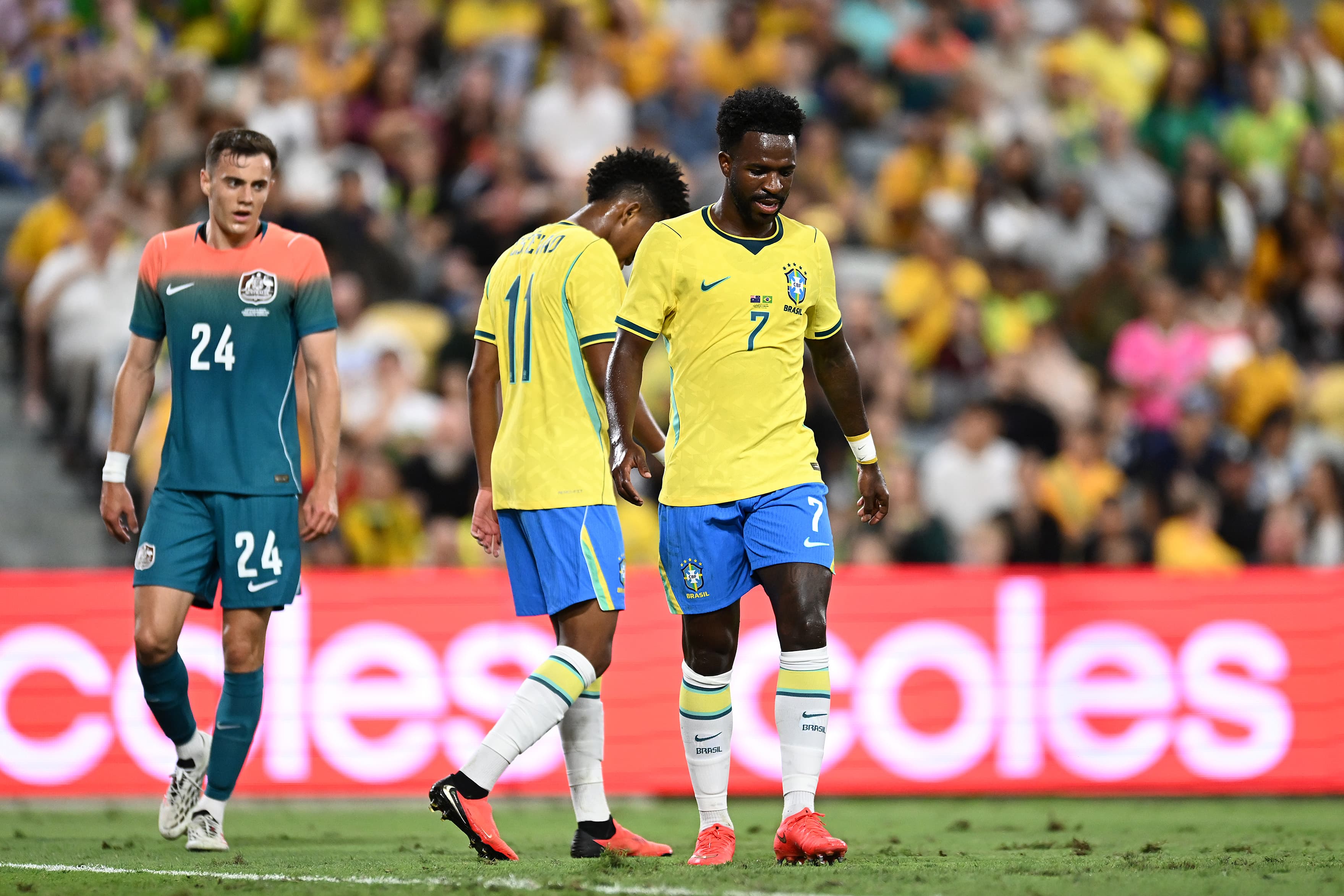 Friendly, another poor showing for Ancelotti's Brazil