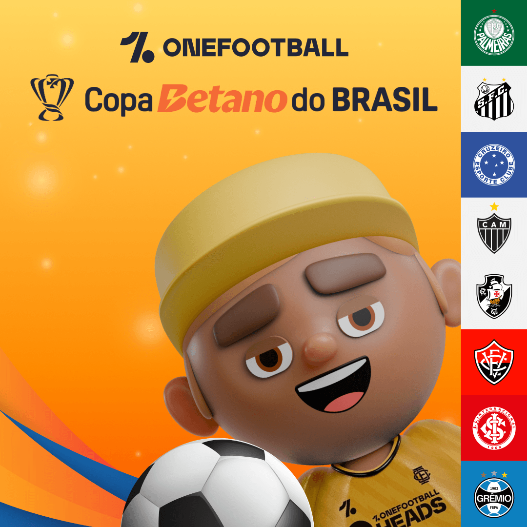 More quarter-final ties set! OneFootball streams Copa do Brasil abroad 📲