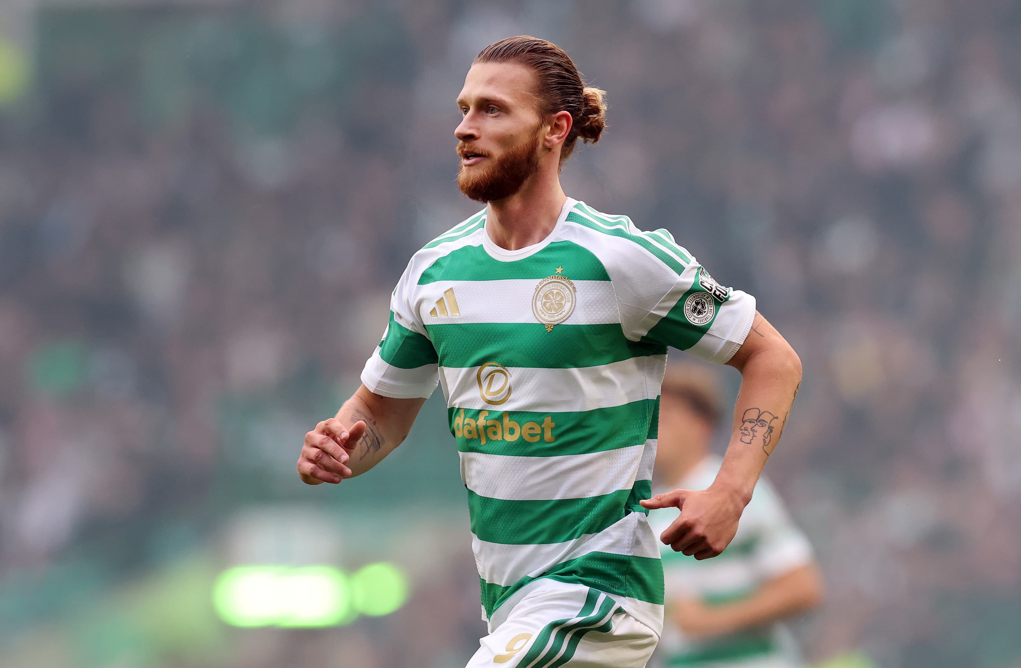 🎯 Celtic forward makes his mark with Scottish Premiership hat-trick