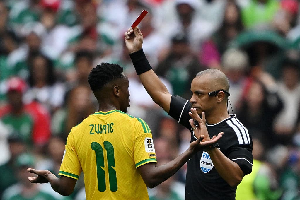 💥After red card v Mexico: harsh ban for South African Zwane