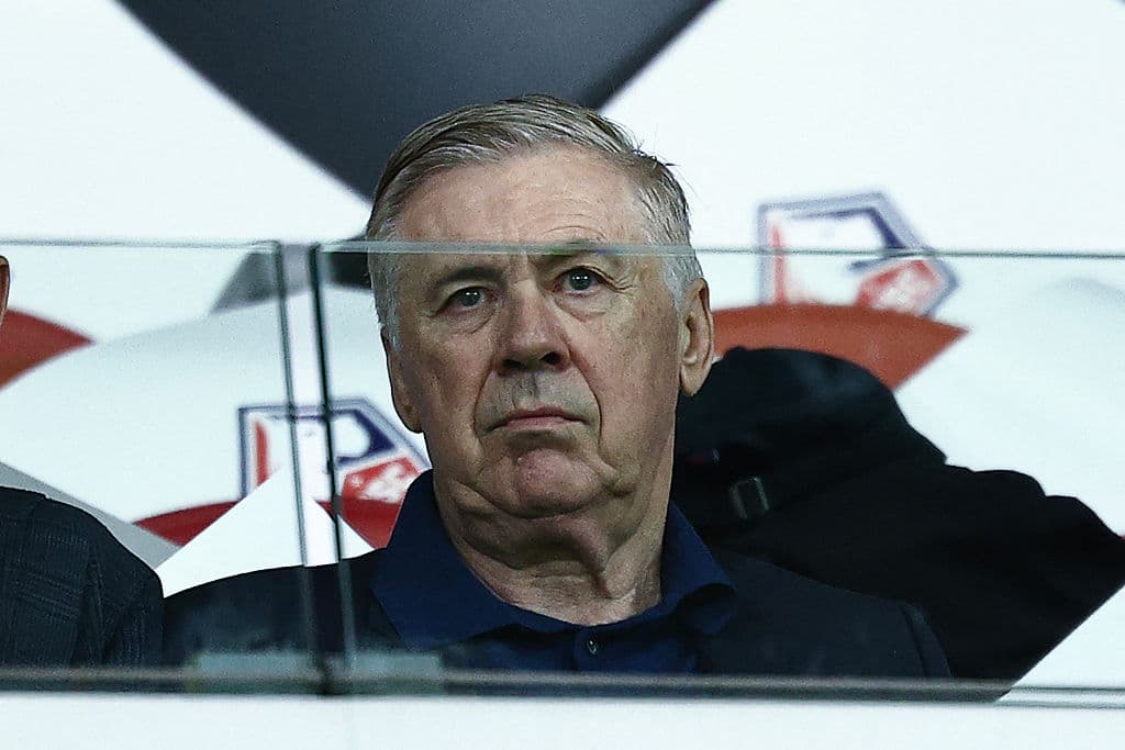 Carlo Ancelotti heads to stadium for Brasileirão match this weekend