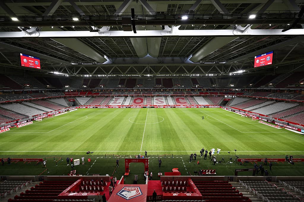 Mixed zone: Lille-Betis, with the roof closed 🏟️