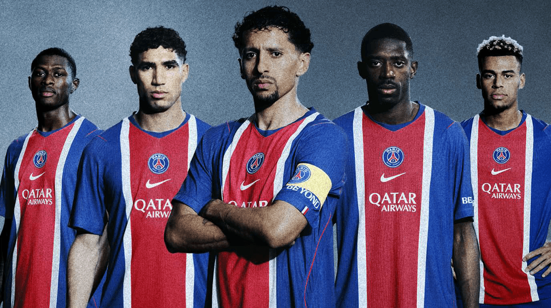 📹👕 PSG unveil new home kit with Marquinhos, see debut!