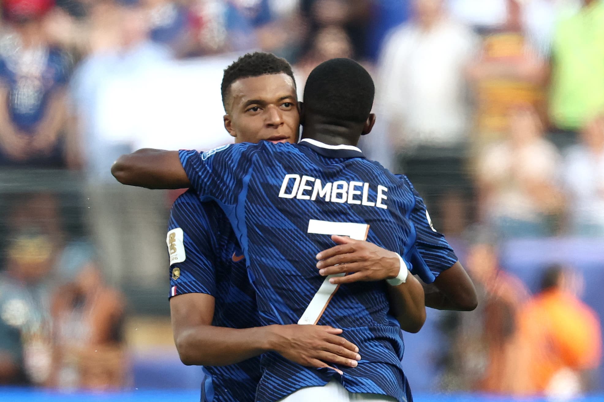 Mbappé x Dembélé: legendary, unbeatable World Cup duo 🐐🐐