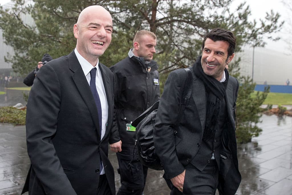 Lied and deceived: Figo demands Infantino quit FIFA