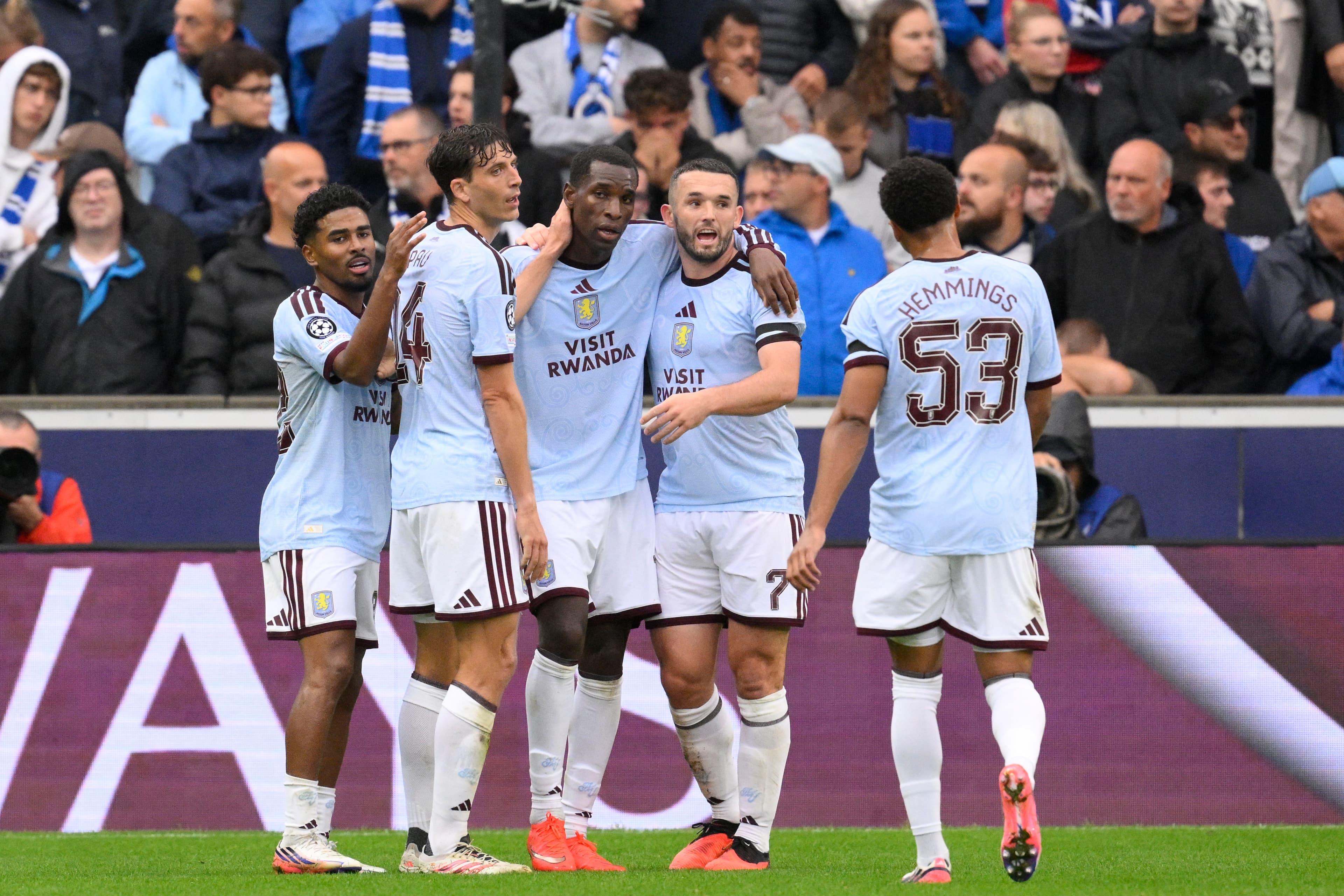McGinn makes history as Villa finally start scoring in dream UCL start 🙌