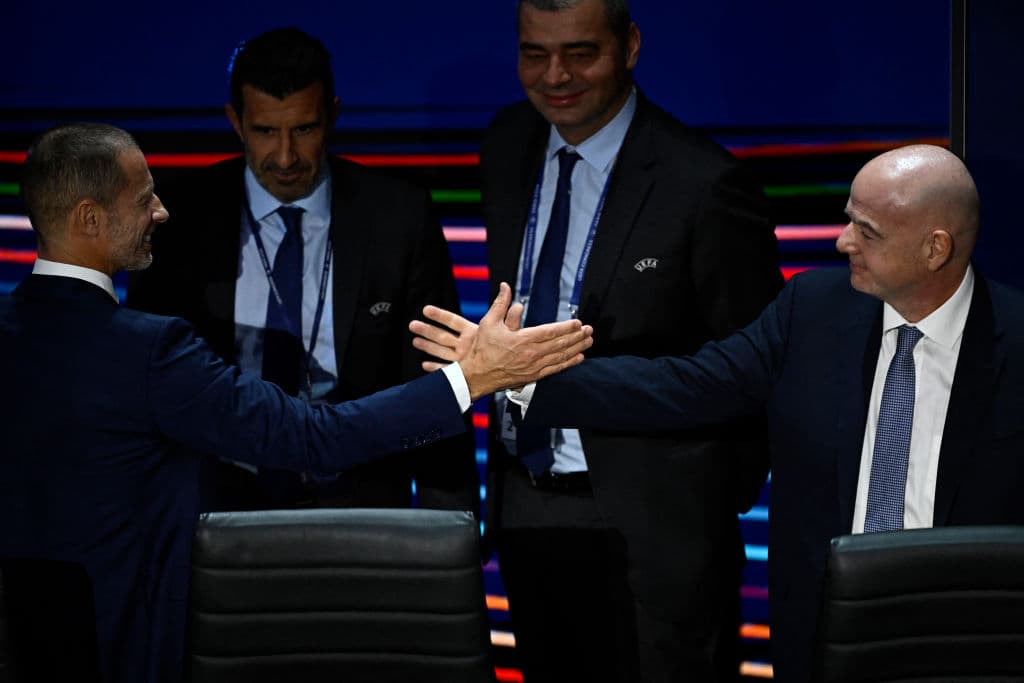 😱UEFA threatens to sue Gianni Infantino over World Cup plan